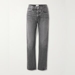Agolde ‘90s pinch waist high-rise straight-leg organic jeans